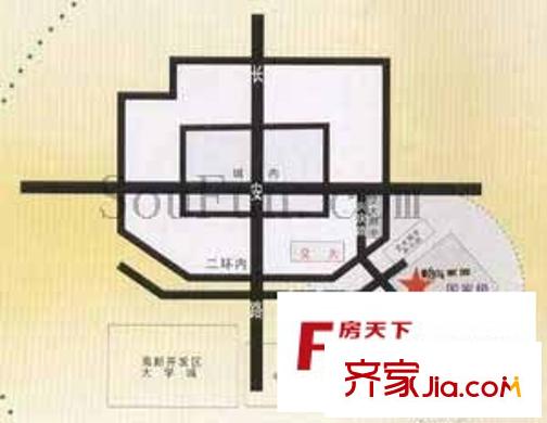 數(shù)碼家園交通圖