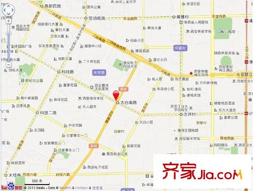 紫薇龍騰新世界交通圖