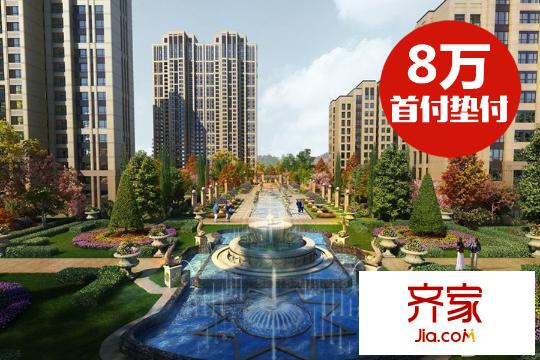 曲江?華著中城外景圖