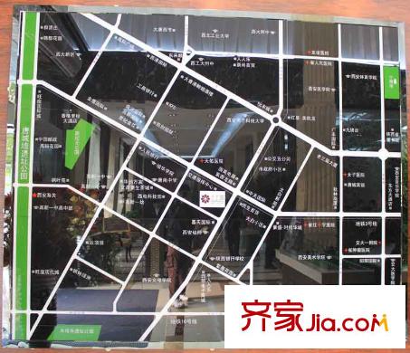 上上城交通圖區(qū)位圖