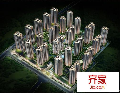 世融嘉城外景圖