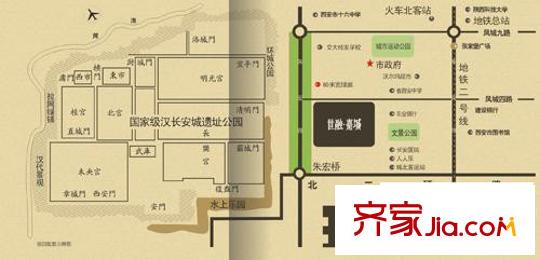 世融嘉城交通圖