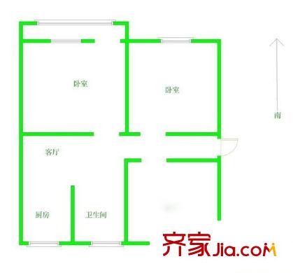 農(nóng)林巷小區(qū) 戶型圖