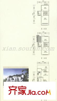 山水草堂戶型圖戶型圖 4室3廳3衛(wèi)