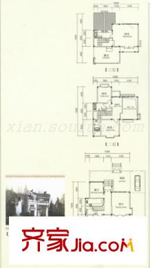 山水草堂戶型圖戶型圖 5室3廳3衛(wèi)
