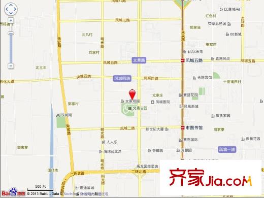 文景觀園交通圖