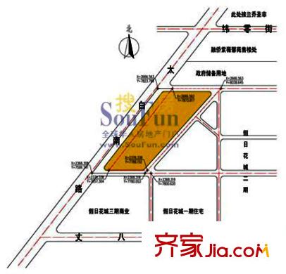 紫薇尚層交通圖區(qū)位圖