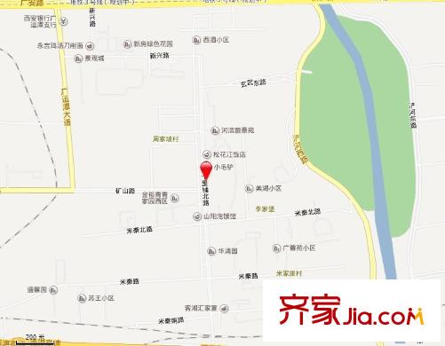 金裕青青家園交通圖