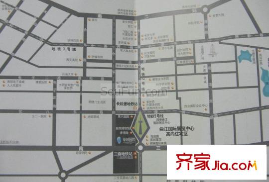 華城國際交通圖