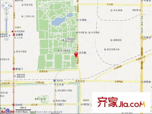 八府莊園交通圖