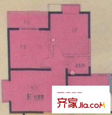 八府莊園 2室 戶型圖