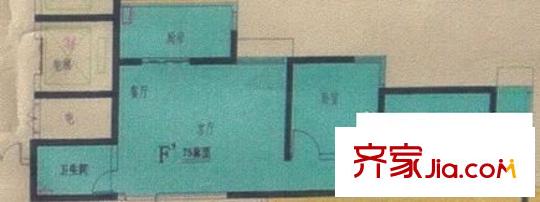 八府莊園 2室 戶型圖