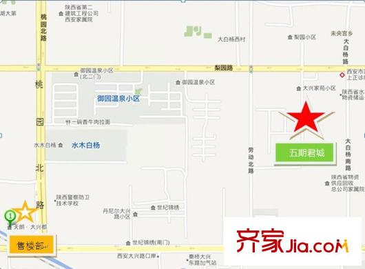 天朗大興郡電子地圖
