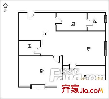 農(nóng)林巷小區(qū) 戶型圖