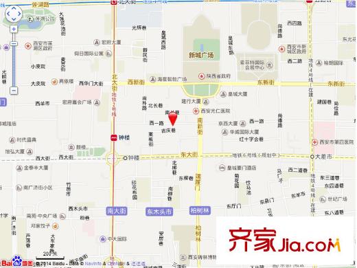 七彩生活交通圖 
