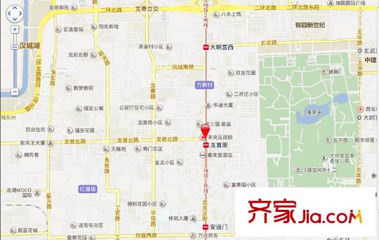 和興園逸品交通圖西安  