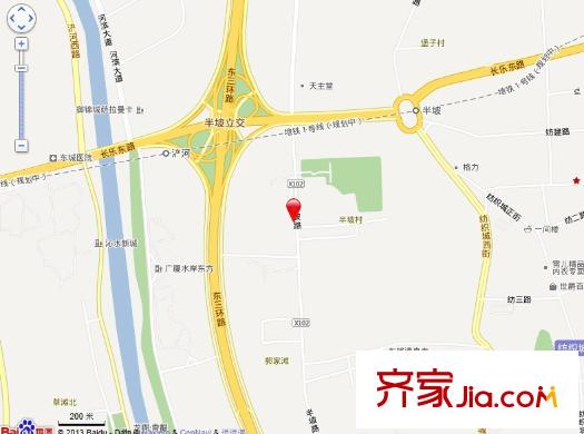構件廠家屬院交通圖