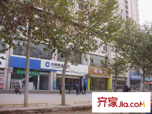 涇渭上城周邊建設銀行