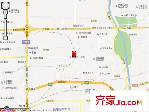 東方羅馬花園交通圖電子地圖