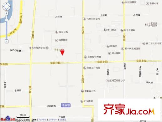 福安公寓交通圖