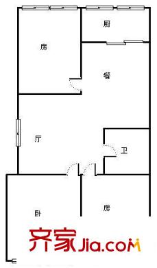 翠華路小學(xué)小區(qū) 3室 戶型圖