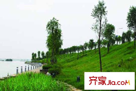 灞柳運(yùn)譚新城配套圖周邊灞河沿岸