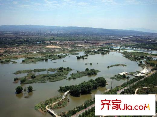 韶雨水韻星城配套圖周邊灞河景觀