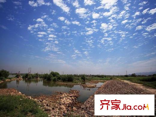 韶雨水韻星城配套圖周邊灞河景觀
