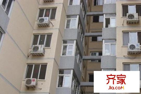 中國通信第二公司家屬院外景圖 