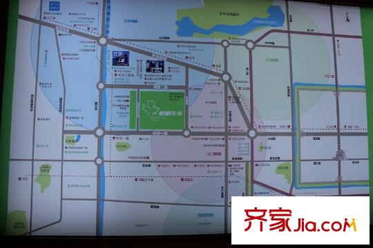梧桐年華售樓部區(qū)位圖展示