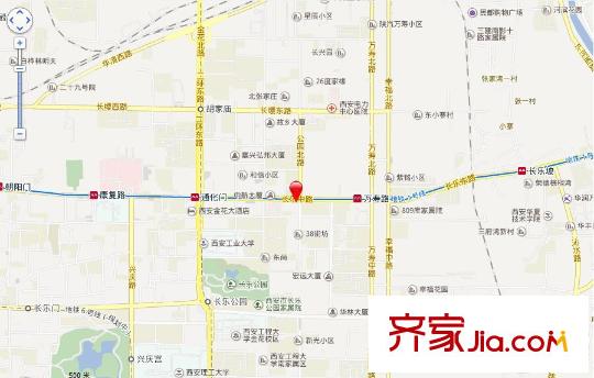西光新村交通圖 