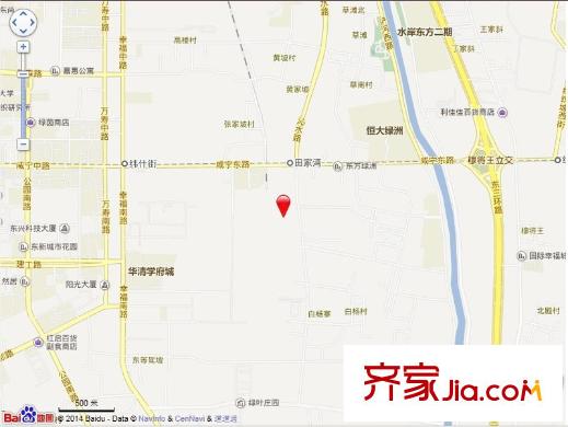 匯騰福錦苑交通圖西安  