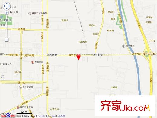 匯騰福錦苑交通圖電子地圖