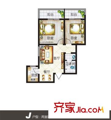 錦繡芙蓉公館J戶型