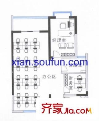 華豪麗都戶型圖戶型圖 2室1廳1衛(wèi)