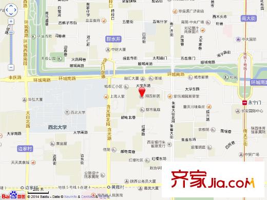 翔園新居交通圖 