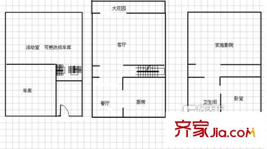 捷瑞小區(qū) 戶型圖