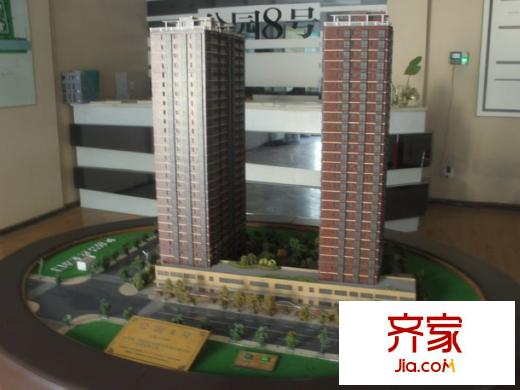 公園8號(hào)實(shí)景圖沙盤圖