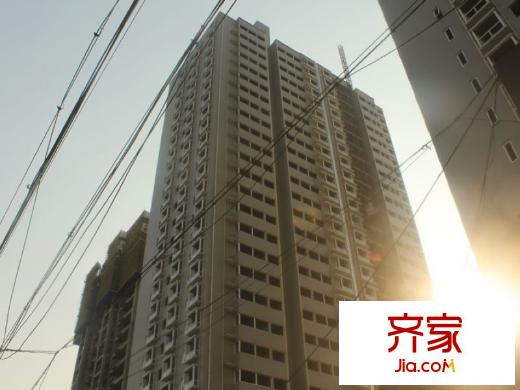 公園8號實(shí)景圖工程進(jìn)度（2013-10-12）
