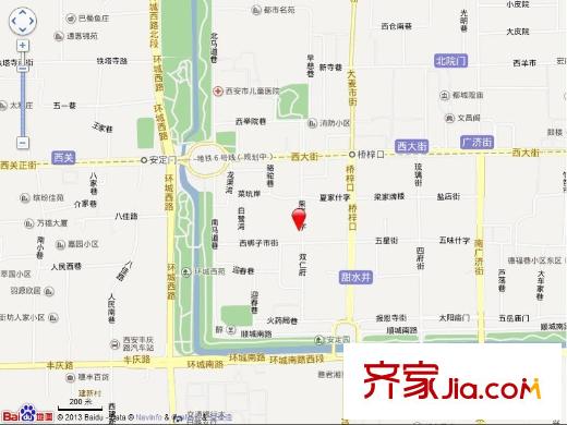 柴家十字省農(nóng)行家屬院交通圖