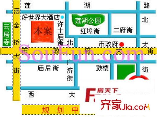 永豐公寓交通圖