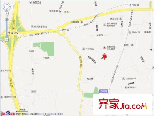 現(xiàn)代花城交通圖二期 