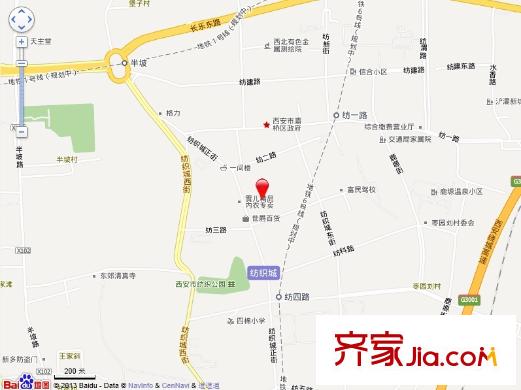 現(xiàn)代花城交通圖二期