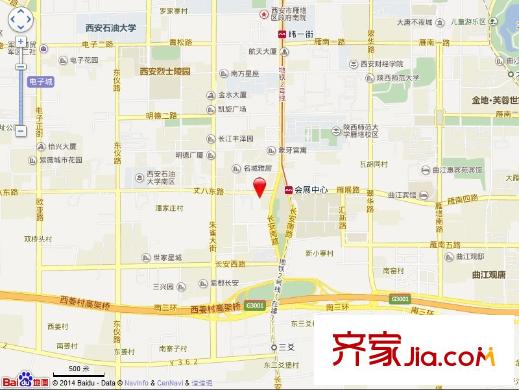 八院家屬院交通圖 