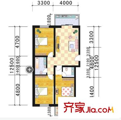 西京高層 戶型圖