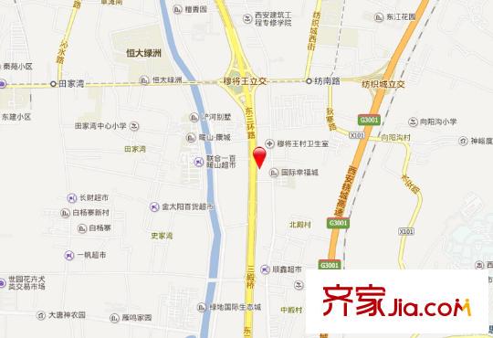 濱河小區(qū)交通圖 