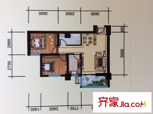 西安 濱河小區(qū) 戶型圖