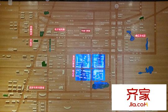 時(shí)豐中央公園售樓部實(shí)景（2015.09.10）