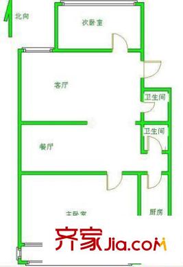  新園小區(qū) 戶型圖