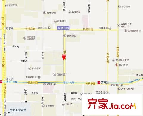 西光三十五街坊交通圖